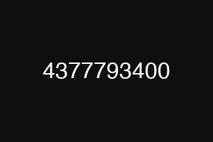 4377793400