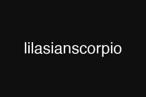lilasianscorpio