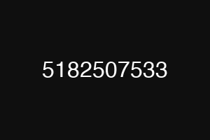 5182507533