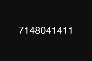 7148041411
