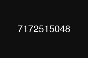 7172515048