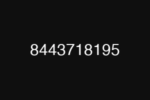 8443718195