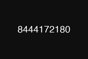 8444172180